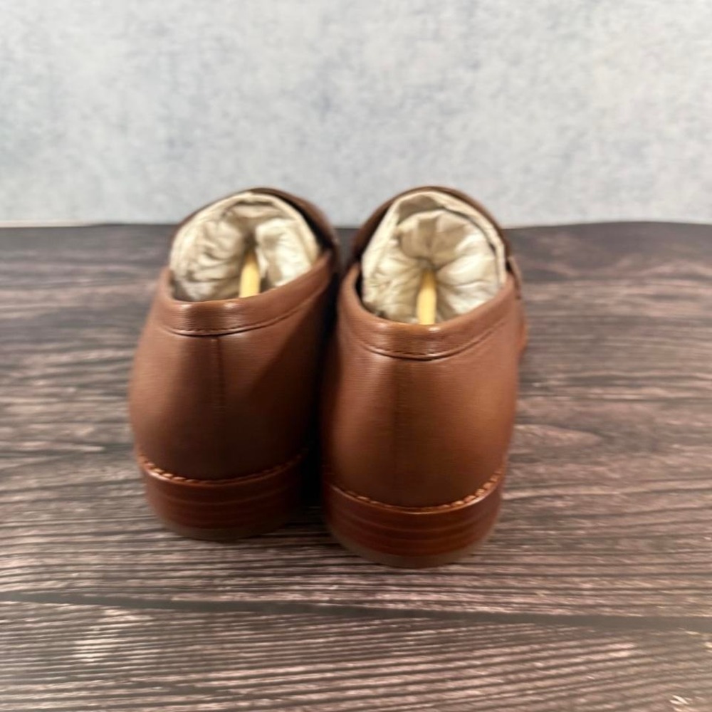 Coach men's Declan brown leather loafers Size US 7 - Picture 4 of 6